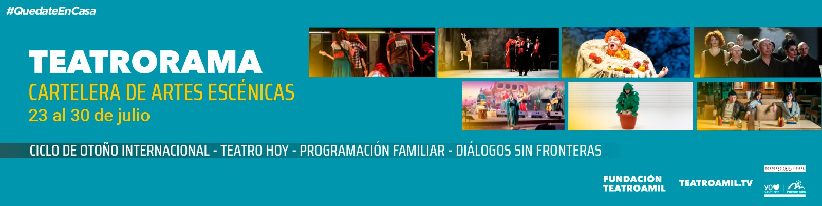 Teatrorama nos invita a vivir las artes escénicas junto a Pippo Delbono